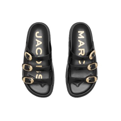 THE LEATHER KIKI SLIDE